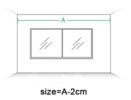 Full wall curtain track